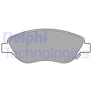 Комплект гальмівних колодок - ((2247601, 77367923)) Delphi LP3360