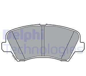 Гальмівні колодки, дискові - (58101G4A05) Delphi LP3361 (фото 1)