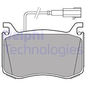 Комплект гальмівних колодок - ((77367676)) Delphi LP3380