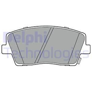 Комплект гальмівних колодок - ((58101J5A25)) Delphi LP3390