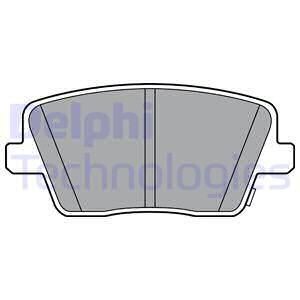 Комплект гальмівних колодок - Delphi LP3404