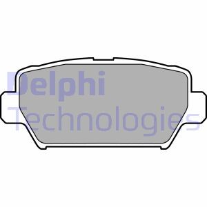 Фото 2 - Гальмівні колодки Delphi LP3433