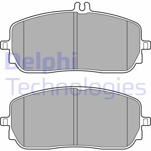 Гальмівні колодки, дискові - Delphi LP3437