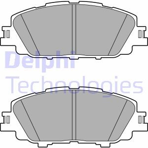 Klocki hamulcowe przod - (0446502460, 0446512670) Delphi LP3647