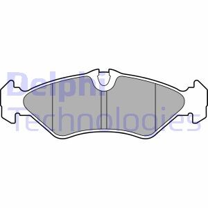 Гальмівні колодки, дискові - Delphi LP3664