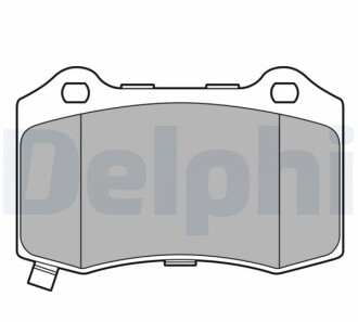 Тормозные колодки - Delphi LP3676