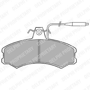 Комплект тормозных колодок, дисковый тормоз - (zf09938205, zf09937786, 9945070) Delphi LP378