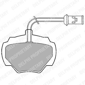 Комплект тормозных колодок, дисковый тормоз - (sfp000150, sfp000270, stc1276) Delphi LP475