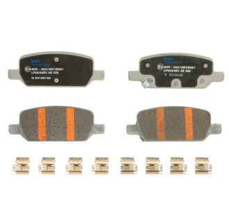Тормозные колодки - Delphi LP5034EV