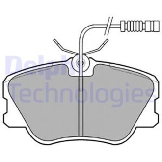 Гальмівні колодки, дискові - (0014209820, 0024201520, 0054200220) Delphi LP608