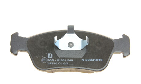 Фото 3 - Гальмівні колодки Delphi LP710