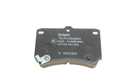 Фото 2 - Тормозные колодки Delphi LP743