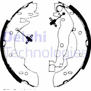 Фото 2 - Тормозные колодки Delphi LS1690