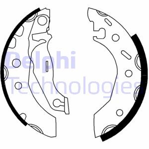 Фото 2 - Тормозные колодки Delphi LS1728