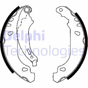 Фото 2 - Тормозные колодки Delphi LS1848