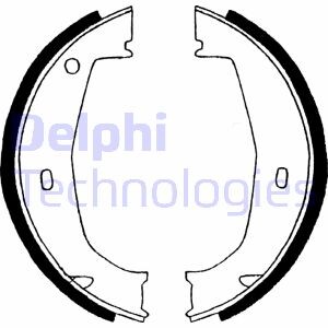 Фото 2 - Тормозные колодки Delphi LS1851