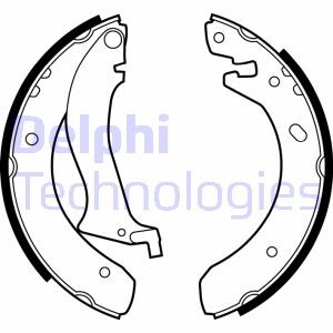 Фото 2 - Гальмівні колодки Delphi LS1870