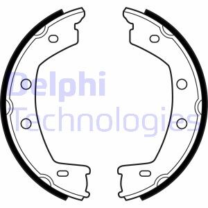 Фото 2 - Гальмівні колодки Delphi LS2030