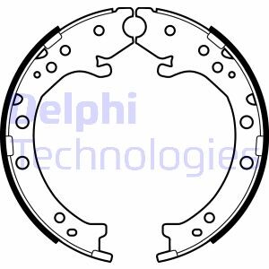 Фото 2 - Гальмівні колодки Delphi LS2034