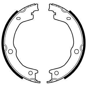 Комлект тормозных накладок - Delphi LS2118