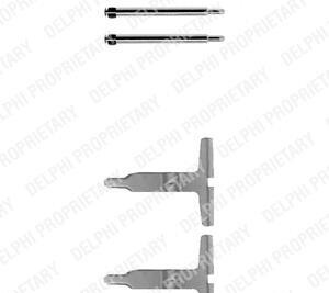 Комплектующие, колодки дискового тормоза - Delphi LX0312