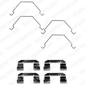 Комплектующие, колодки дискового тормоза - Delphi LX0375