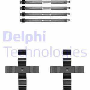 Zestaw monta?owy klocka hamulcowego prz?d/ty? bmw 1 (f20), 1 (f21), 2 - Delphi LX0703