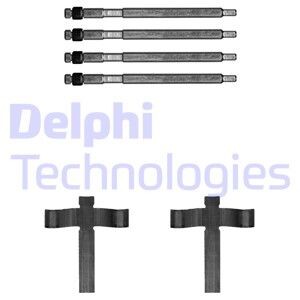 Комплект приладдя, накладка дискового гальма - Delphi LX0707