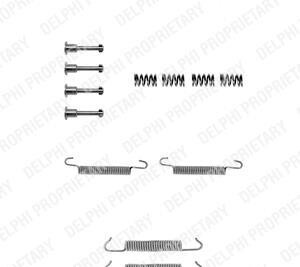 Комплектующие, стояночная тормозная система - Delphi LY1042