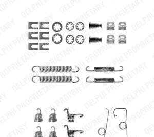 Комплектующие, тормозная колодка - ((95614553, 7701010665, 430811)) Delphi LY1053