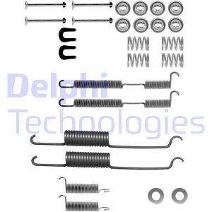 Комплектующие, тормозная колодка - (1551318, 1610955, 5020556) Delphi LY1092