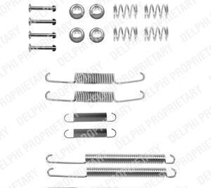 Комплектующие, тормозная колодка - Delphi LY1182