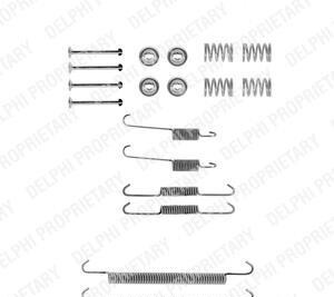 Комплектующие, тормозная колодка - (7700757000) Delphi LY1232