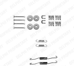 Комплектующие, тормозная колодка - Delphi LY1262