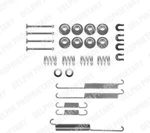 Комплектующие, тормозная колодка - Delphi LY1271