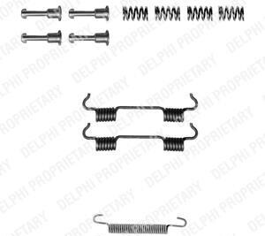 Комплектующие, стояночная тормозная система - Delphi LY1297