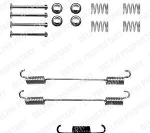 Комплектующие, тормозная колодка - Delphi LY1301