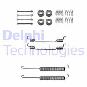 Комплектующие, тормозная колодка - (4540440) Delphi LY1302