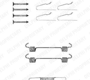 Комплектующие, стояночная тормозная система - (1639930010) Delphi LY1306