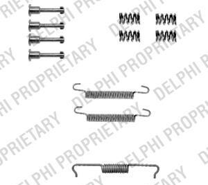 Комплектующие, стояночная тормозная система - Delphi LY1330