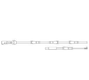 Датчик износа задний bmw f10 - Delphi LZ0237