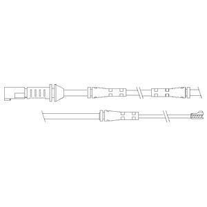 Датчик износа передний bmw f20, f30 - Delphi LZ0239