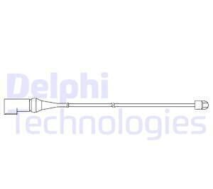 Датчик износа дисковых тормозных колодок - (1829401, 1817716) Delphi LZ0277