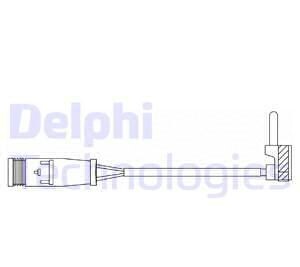 Датчик износа дисковых тормозных колодок - Delphi LZ0291