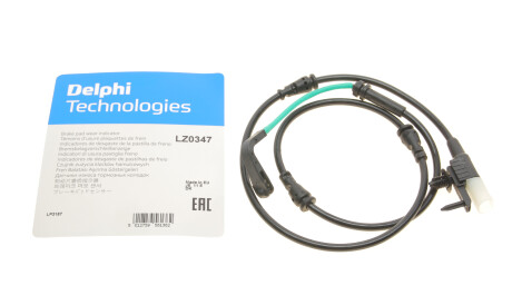 Фото 2 - Датчик износа тормозных колодок Delphi LZ0347