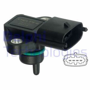 Фото 3 - Датчик тиску наддуву Delphi PS10151