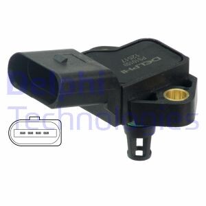 Фото 3 - Датчик тиску наддуву Delphi PS10159