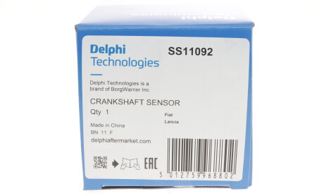 Фото 5 - Датчик коленвала Delphi SS11092