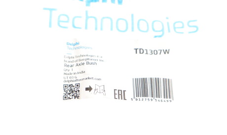 Фото 2 - Сайлентблок підрамника Delphi TD1307W