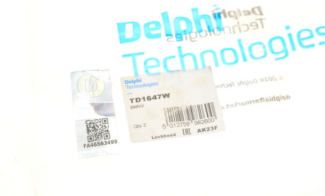 Фото 8 - Втулка стабилизатора Delphi TD1647W